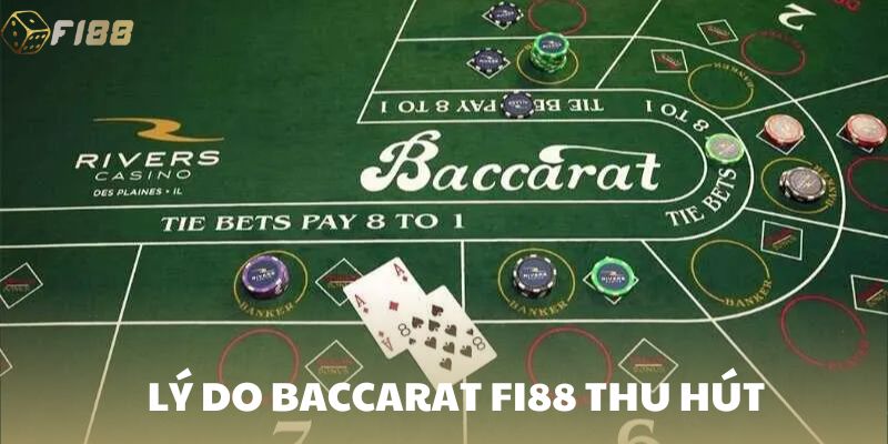 Ưu điểm trò chơi Baccarat Fi88