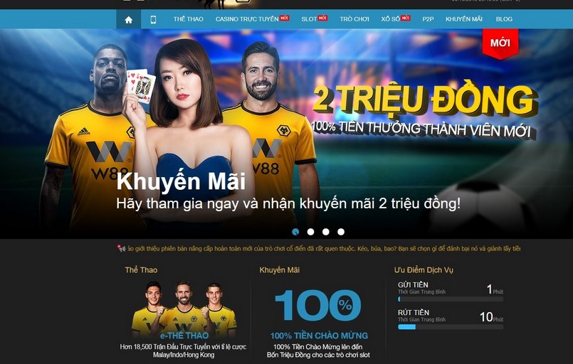 Đăng ký W88 để không bỏ lỡ cơ hội khuyến mãi khủng