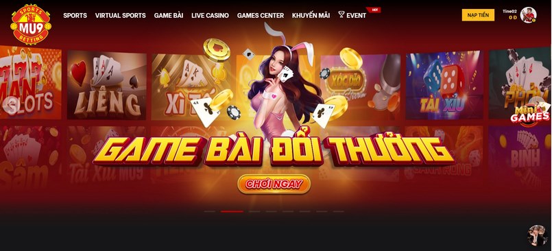Kho game MU9 đồ sộ và cực hay Kho game MU9 đồ sộ và cực hay