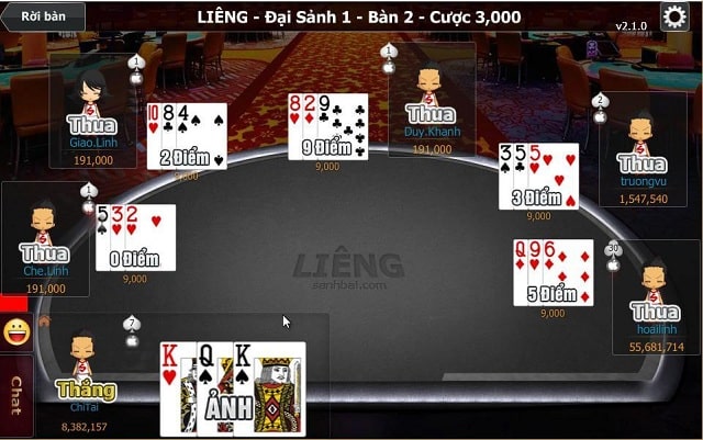 Giới thiệu về game bài Liêng đổi thưởng